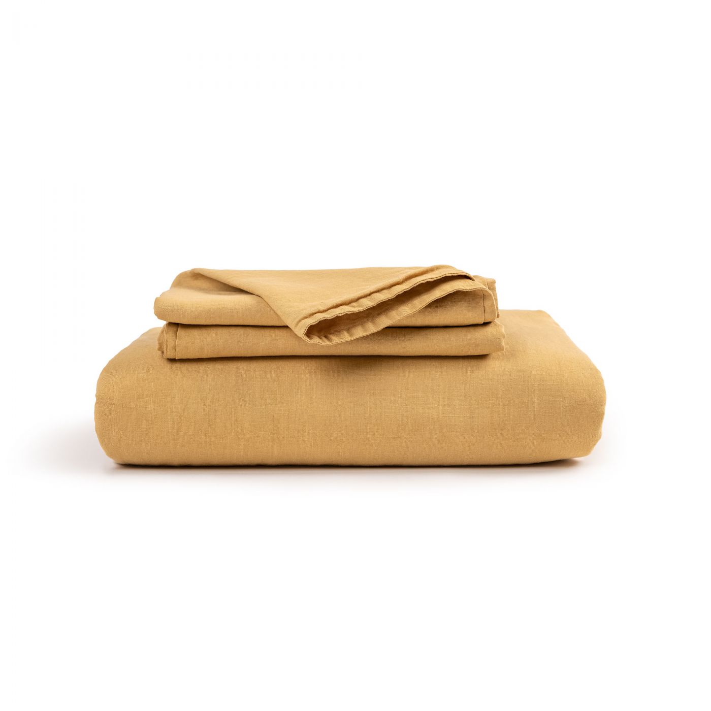 סט מצעים חלקי פשתן